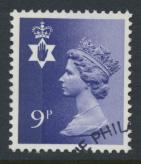 Northern Ireland SG NI26 SC# NIMH12 Used  with first day cancel 9p Machin