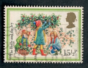 Great Britain #1007 used single