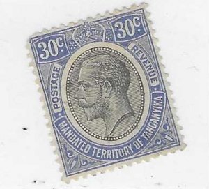 Tanganyika  #35 30c  George V (MNG) CV $29.00