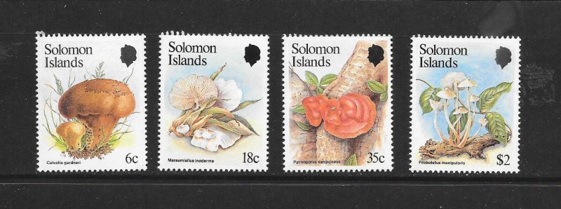 SOLOMON ISLANDS #515-18  FUNGI  MNH