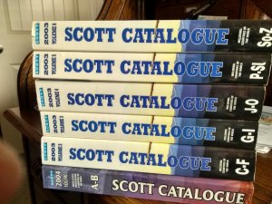 Scott Catalogue set 2003-2004, 6 vol., like new