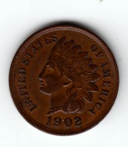 #14) 1902 Indian XF  No Reserve