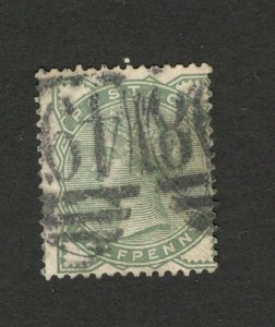 GB - UNITED KINGDOM - USED STAMP - QV - 1/2 d    (54)