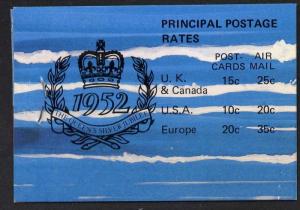 Turks & Caicos Islands 322-3 Booklet MNH Queen Elizabeth Silver Jubilee