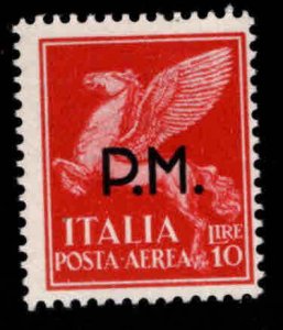 ITALY Scott MC5 Military Airmail P.M. = Posta Militare 1943 overprint MNH**