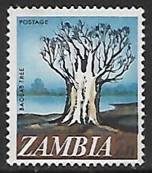 Zambia # 40 - Baobab Tree - used.....{BE13}