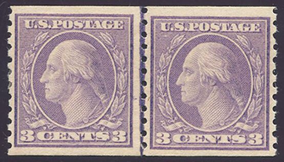 US Scott #494LP Mint, XF, Hinged