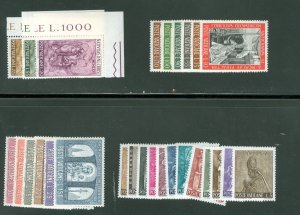 Vatican City 1966 Compete MNH Year Set