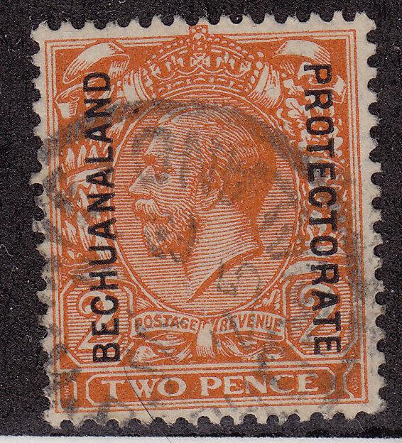 BECHUANALAND PROTECTORATE Used Scott # 86 King George V (1 Stamp) -2 (8)