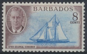 Barbados SG 276  SC# 221   MH    see details/scans 