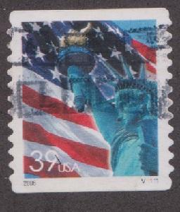 US #3980 Liberty Used PNC Single with plate #V1111