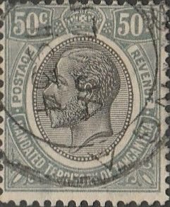 Tanganyika #37 Used From 1927-31