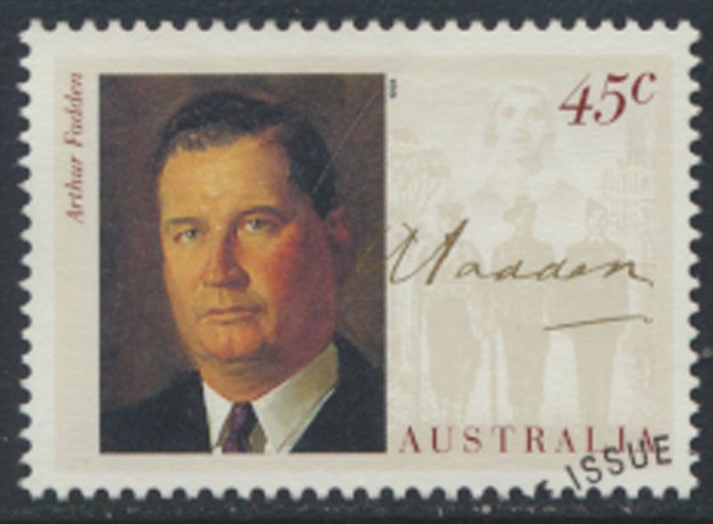Australia SG 1471 Used Fadden Prime Minister   SC# 1380b w/ fdc see scan