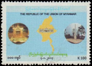 Burma #391-392, Complete Set(2), 2013, Used