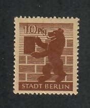 German Occupation; 11N4; 1945; Unused; NH