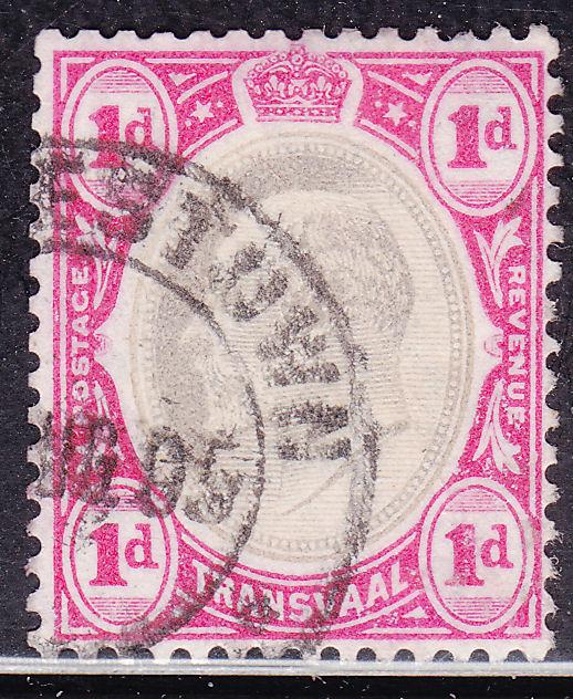 Transvaal 269 USED 1904 King Edward VII 1d