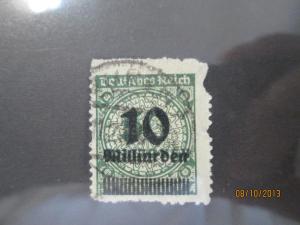 Germany #315 used spacefiller