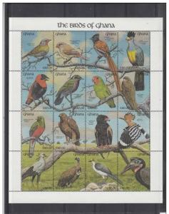 GHANA SHEET BIRDS