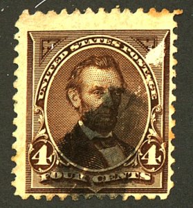 U.S. #254 USED