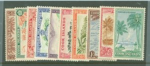 Cook Islands #131-140 Mint (NH) Single (Complete Set)