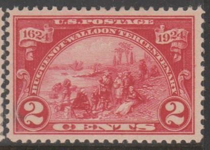 U.S. Scott #615 Huguenot Walloon Stamp - Mint Single