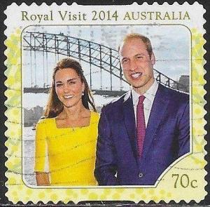 Australia 4173 Used - Visit of Duke & Duchess of Cambridge & Prince George