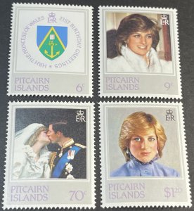 PITCAIRN ISLANDS # 213-216--MINT NEVER/HINGED--COMPLETE SET--1982