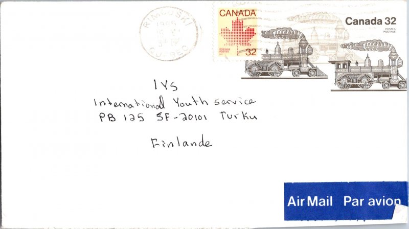 Canada, Worldwide Postal Stationary, Trains