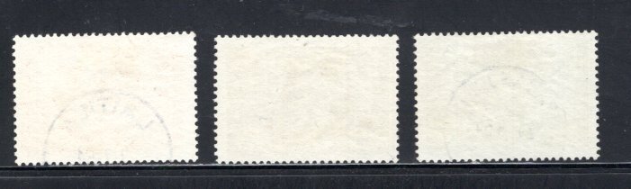 Finland #B120-B122 Used,  VF,  CV  $12.75  ....  1990793