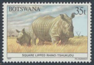 Botswana  SC# 417  MNH Wildlife Conservation see details/scans 