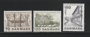 Denmark 570-572 Set MNH Various