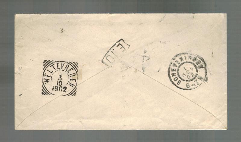 1902 Netherlands Indies Cover to Utrecht Holland