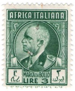 (I.B) Italy (African Colonies) Revenue : Marca da Bollo 3L