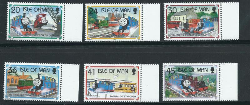 Isle of Man MUH SG 656-661 Margin Copy