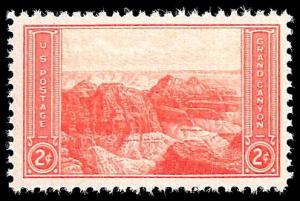 # 741 MINT NEVER HINGED GRAND CANYON NATIONAL PARKS