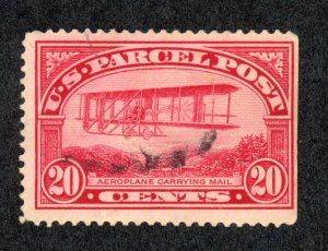 US Q8 U 1912 20c Parcel Post