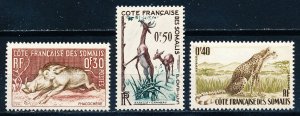 Somali Coast #271-273  Set of 3 MNH