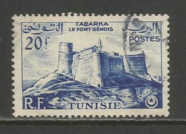 Tunisia  #246  Used  (1954)  c.v. $0.30