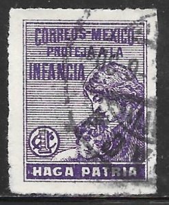 Mexico RA8: 1c Mother and Child, used, VF