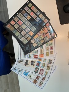 Collection of Mozambique stamps