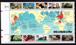 World at War 1941,1944 Mint Sheets!
