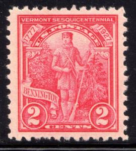 U.S. # 643 1930 Mountain Men MNH