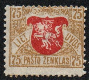 Lithuania Sc #57 Mint Hinged