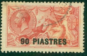 BRITISH OFFICE IN TURKEY 63 USED (RL) 3407 CV $35.00 BIN $15.50