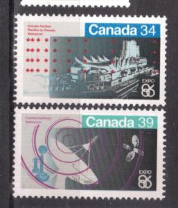 Canada Scott # 1078 - 1079 - MNH  