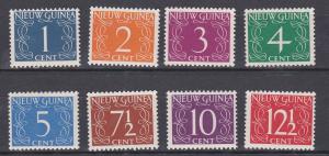 Netherlands New Guinea # 1-2 & 4-9, LH 1/3 Cat.