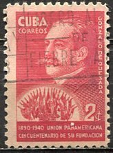 Cuba; 1940: Sc. # 361; Used Cpl. Set