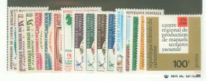 Cameroun #373-88  Single (Complete Set)