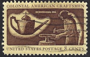 United States #1457 8¢ Colonial American Craftsmen - Silversmithing. Used.