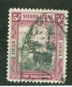 Sierra Leone #163  Single